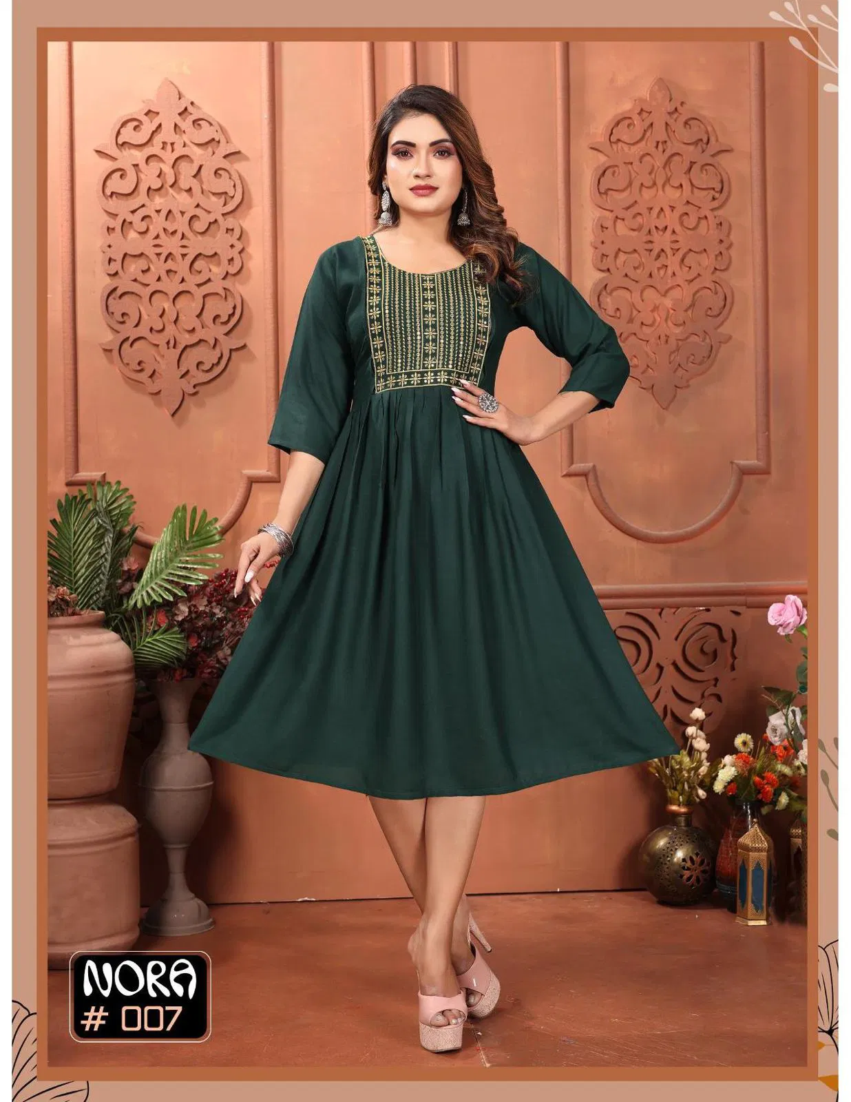 Nora Vol 1 By Fashion Talk Rayon Printed Feeding Kurtis Wholesale Shop In Surat 
